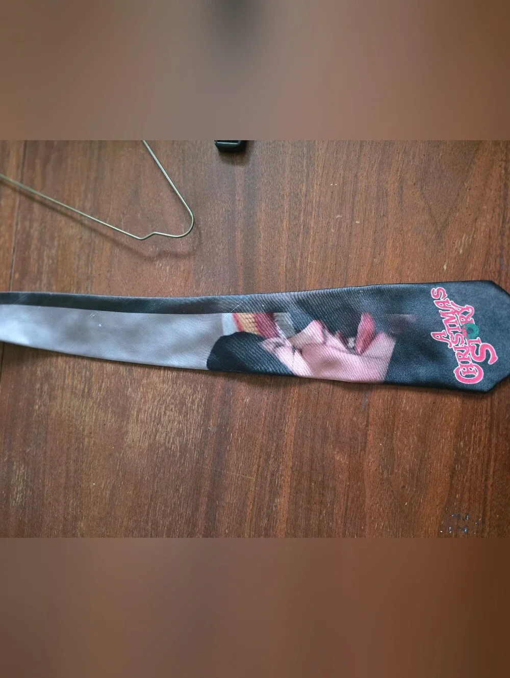 Holiday CHRISTMAS story Tie